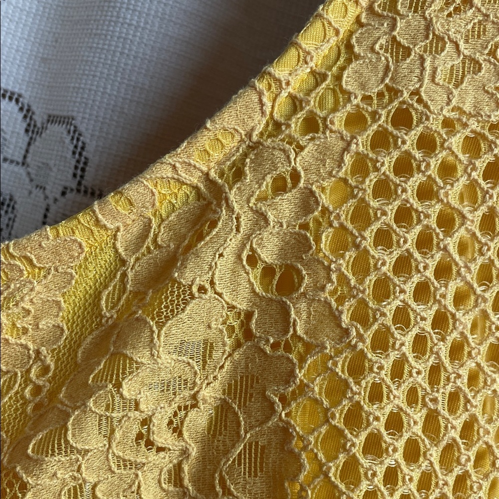Cato Sunflower Over Laced Dress 22/24 - Picture 4 of 8